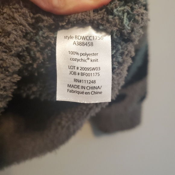 Barefoot Dreams CozyChic Women's Pullover Soft Sweater In Camoflauge Size‎ M - Picture 6 of 7